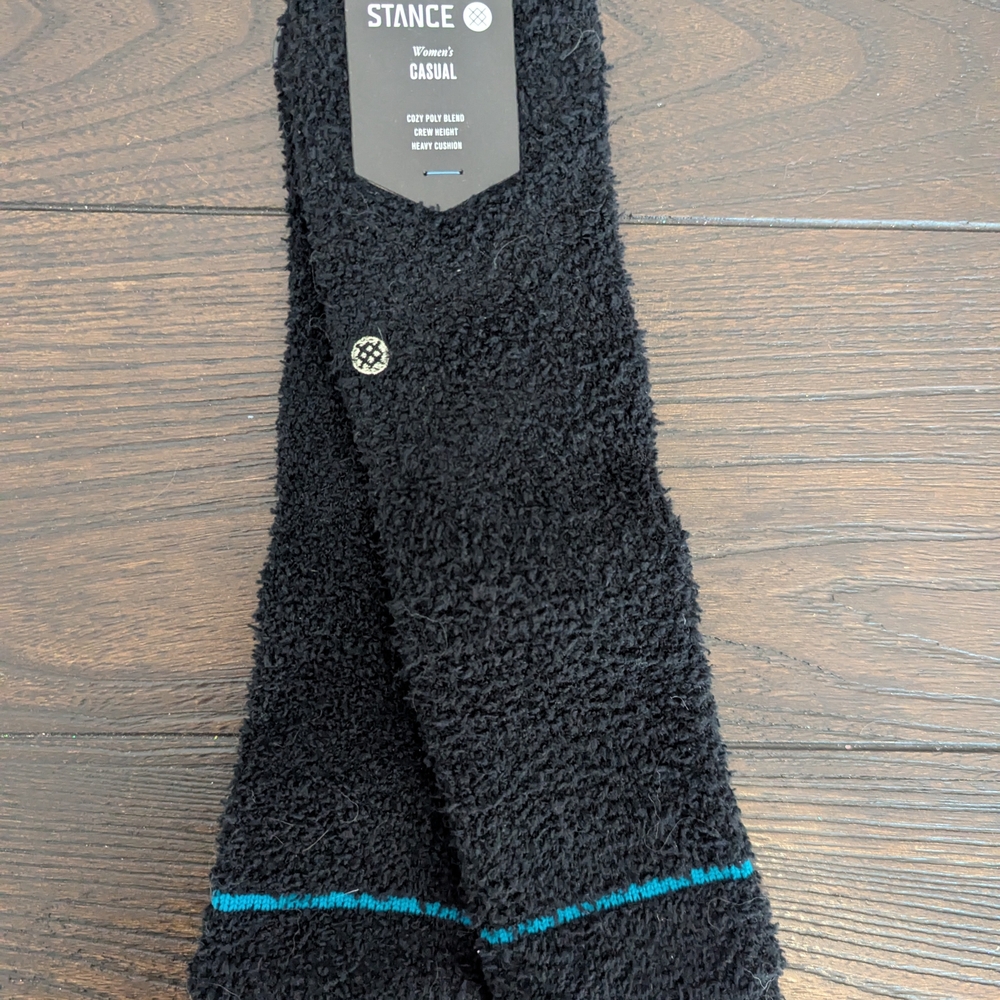 Stance Women's Black Cozy Casual Socks W:5-7